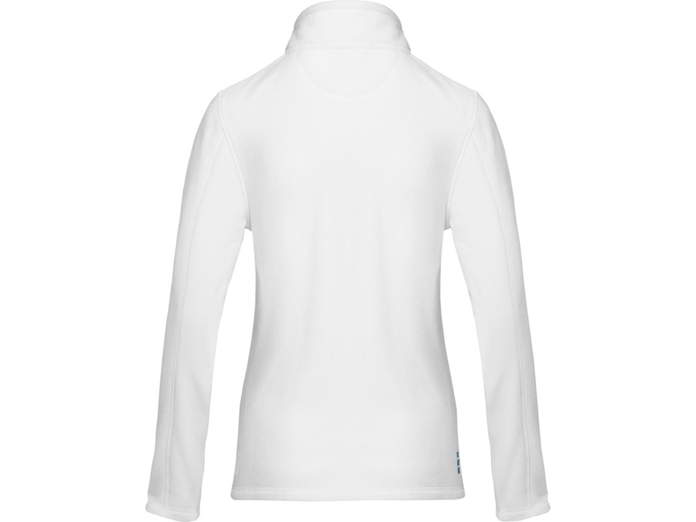 Женская флисовая куртка Amber на молнии из переработанных материалов по стандарту GRS, белый-2