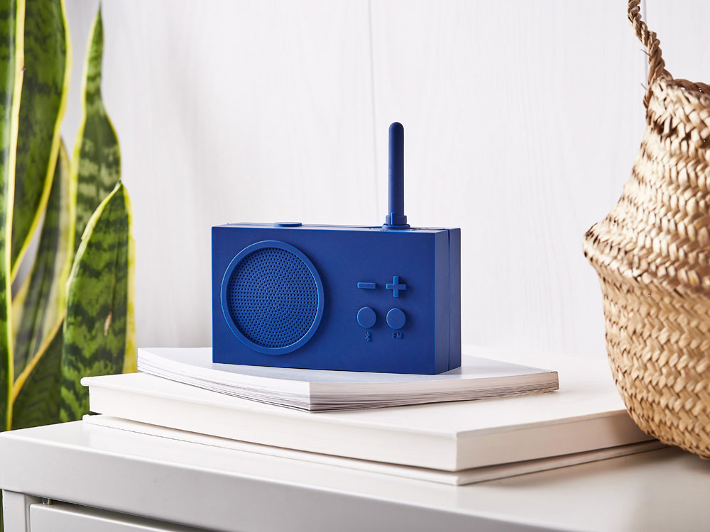 Колонка беспроводная Tykho 3, темно-синий-5