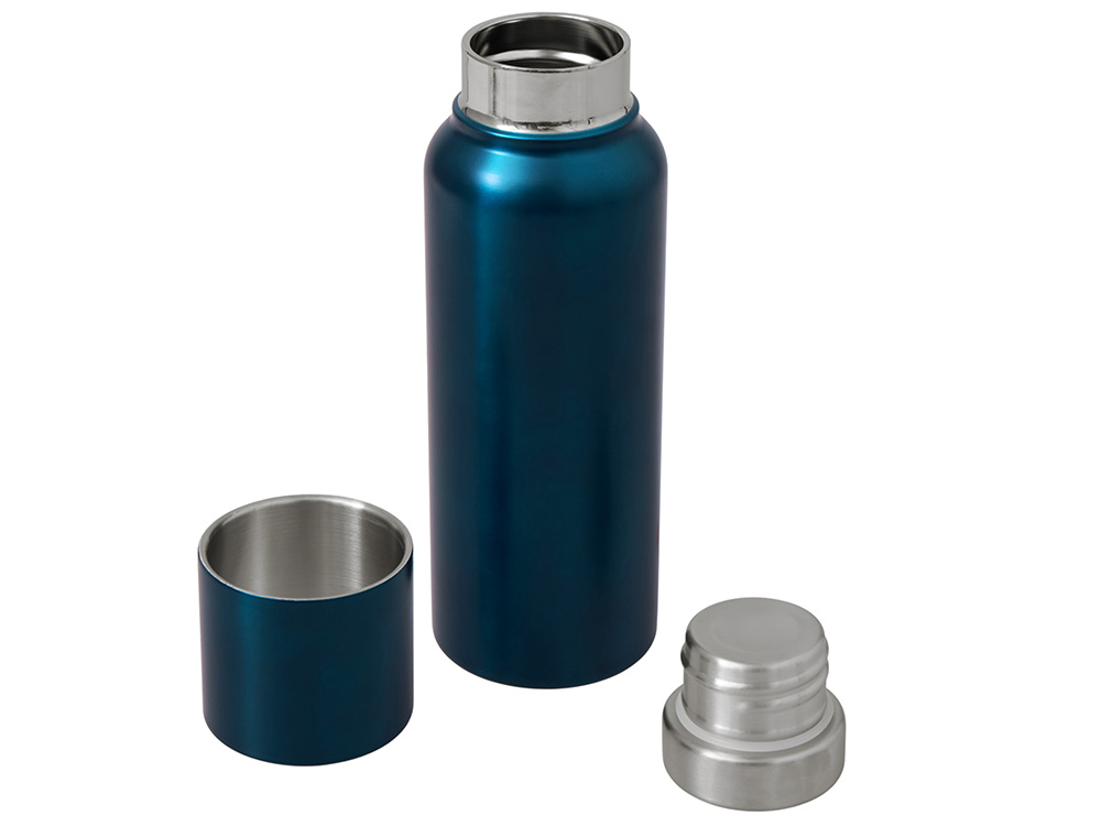 Вакуумный термос c магнитной крышкой Magne, 500 мл, темно-синий-5