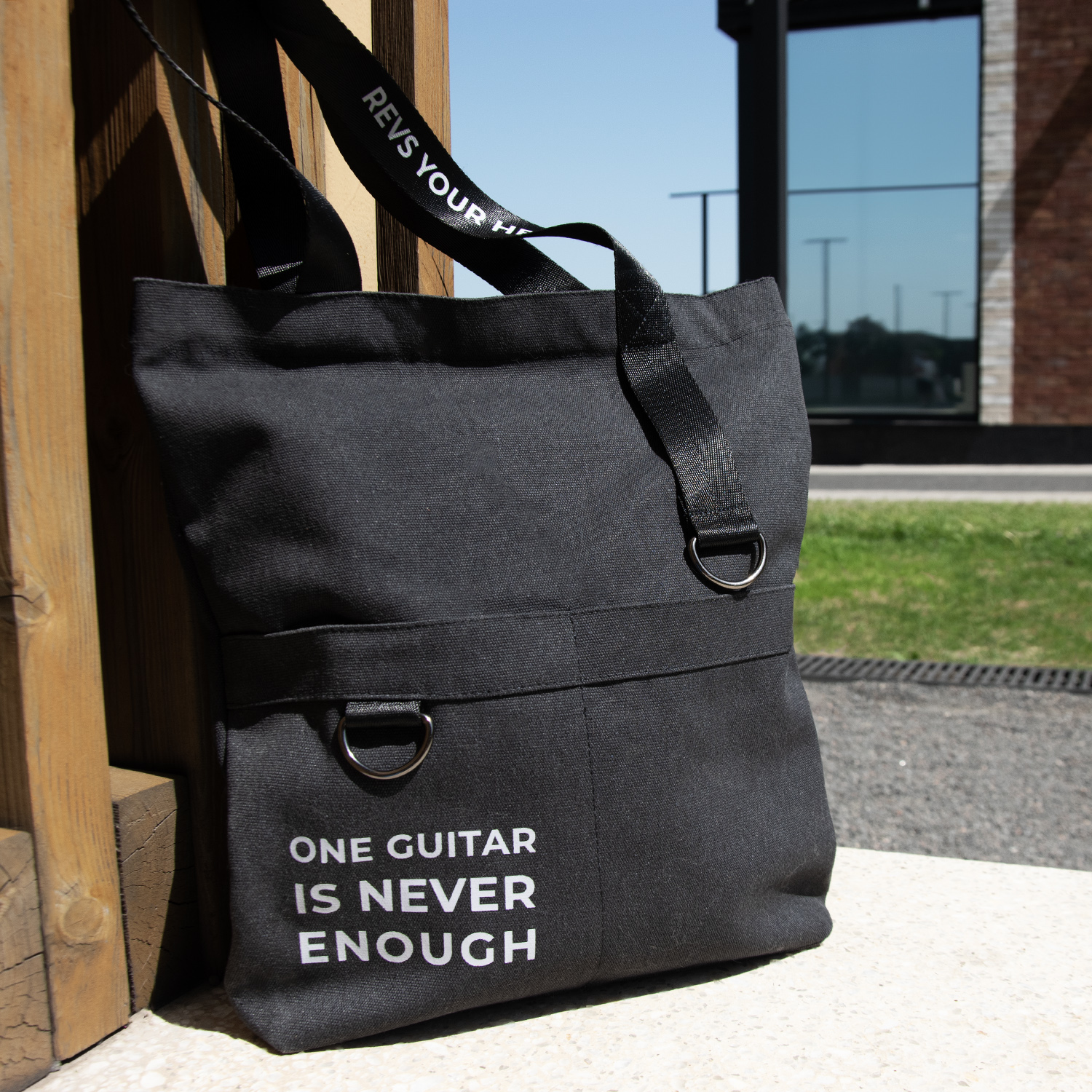 Шоппер Superbag ZIP, с двумя карманами и молнией (черный)-9