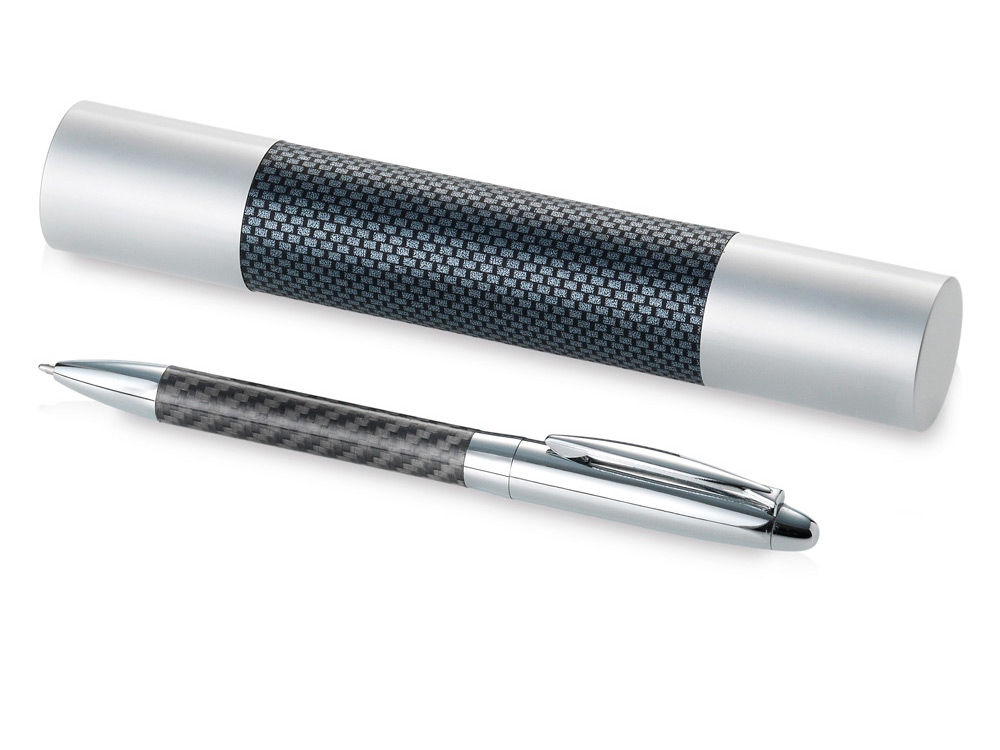 Ручка шариковая Winona в подарочной цилиндрической коробке, черные чернила-2