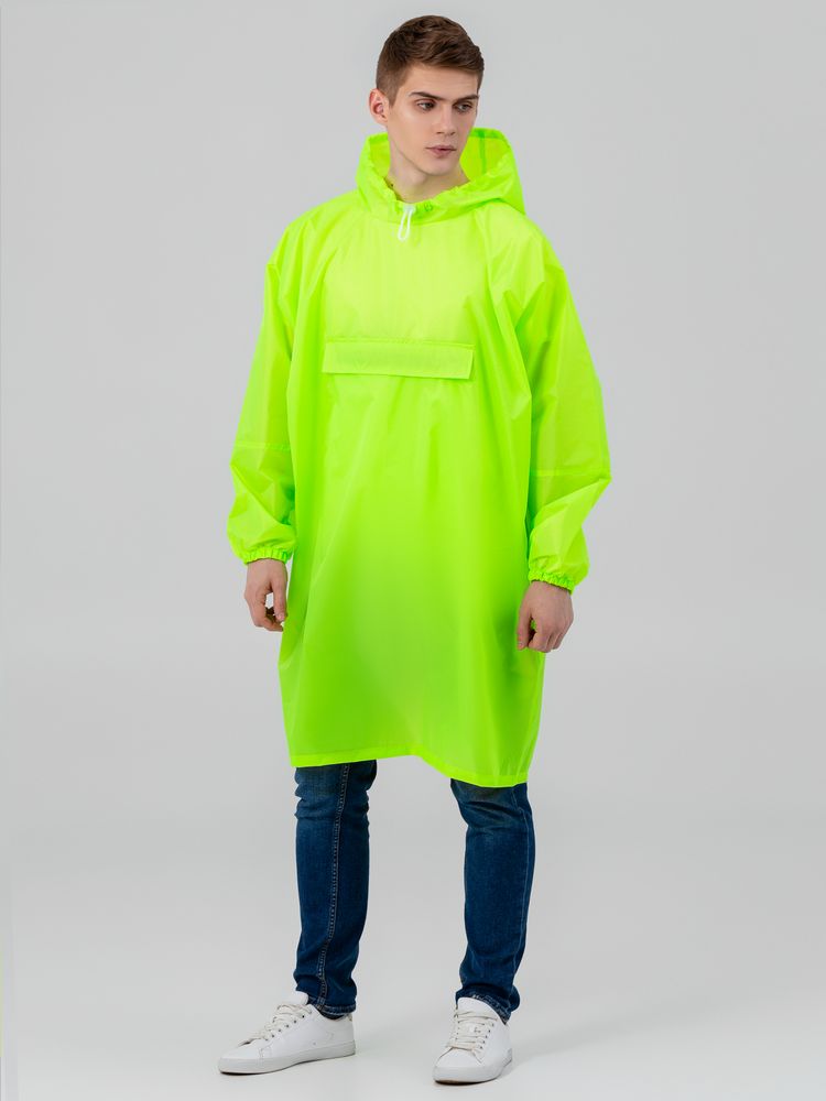 Дождевик-анорак Alatau, желтый неон, единый размер-2
