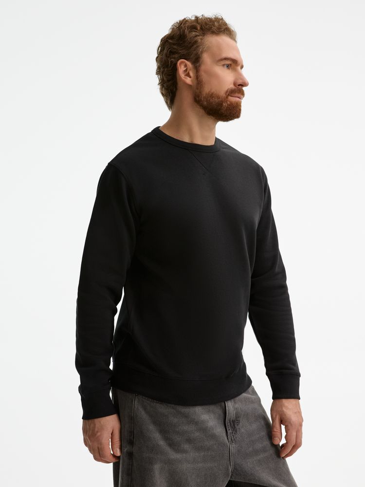 Толстовка унисекс Sully, черная-5