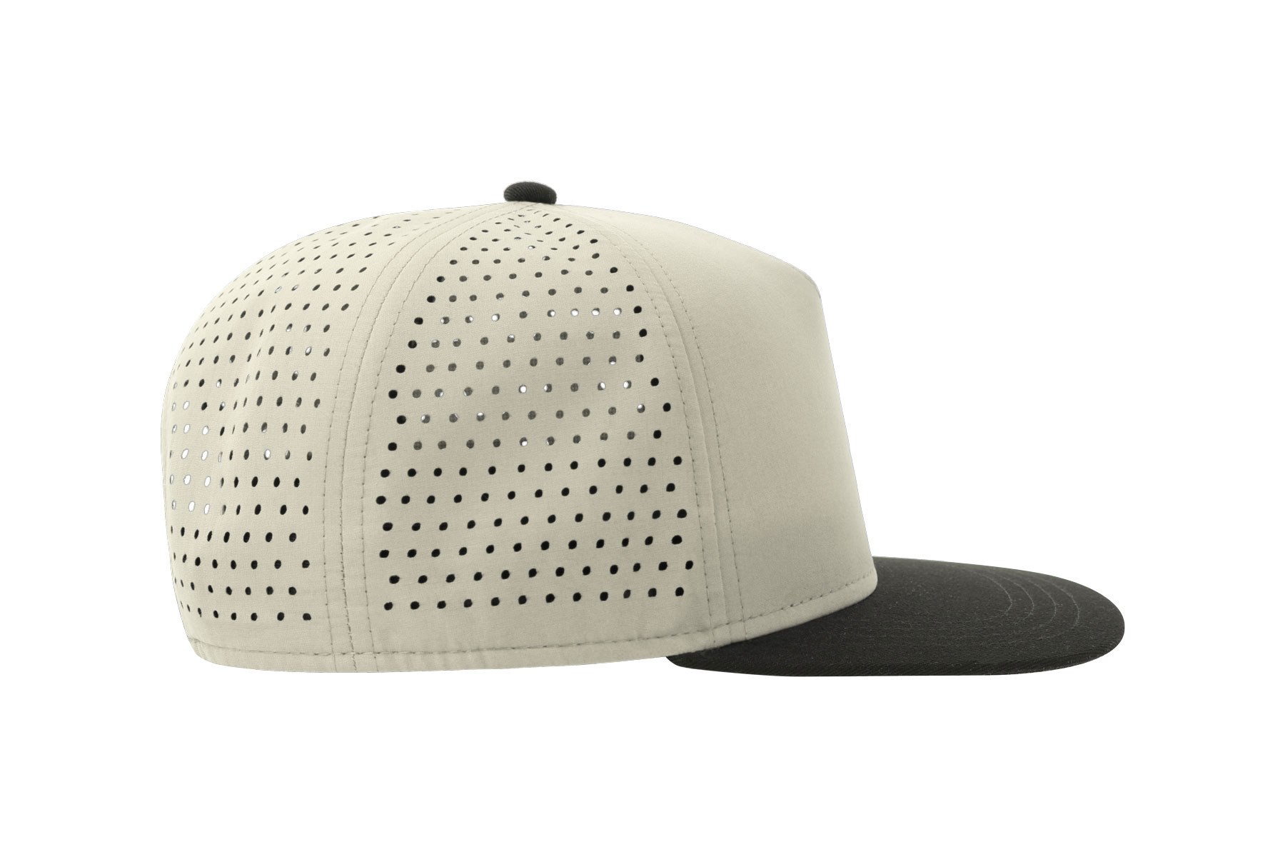 Бейсболка BANK FIVE-S, 5 клиньев, пластиковая застёжка, светло-серый-8