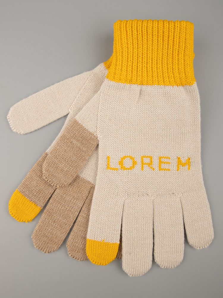 Перчатки на заказ Guanti, полушерсть-3