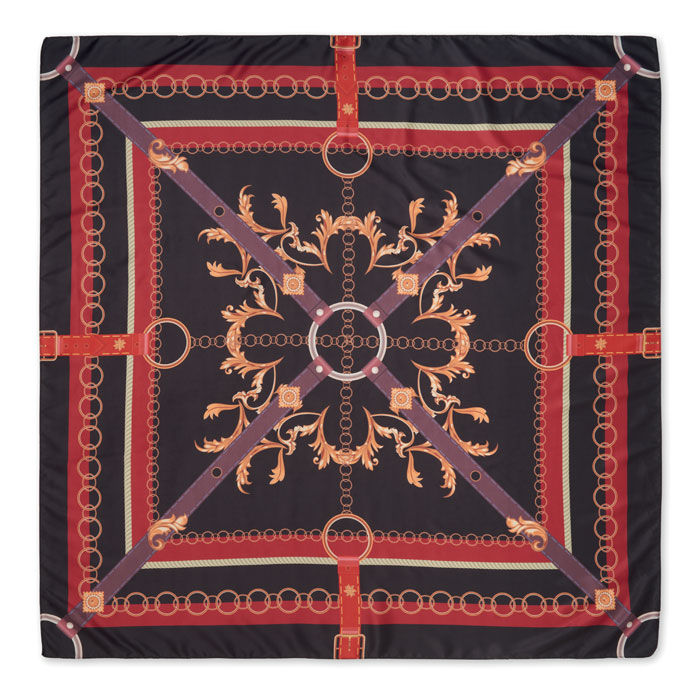 Платок, черный-1