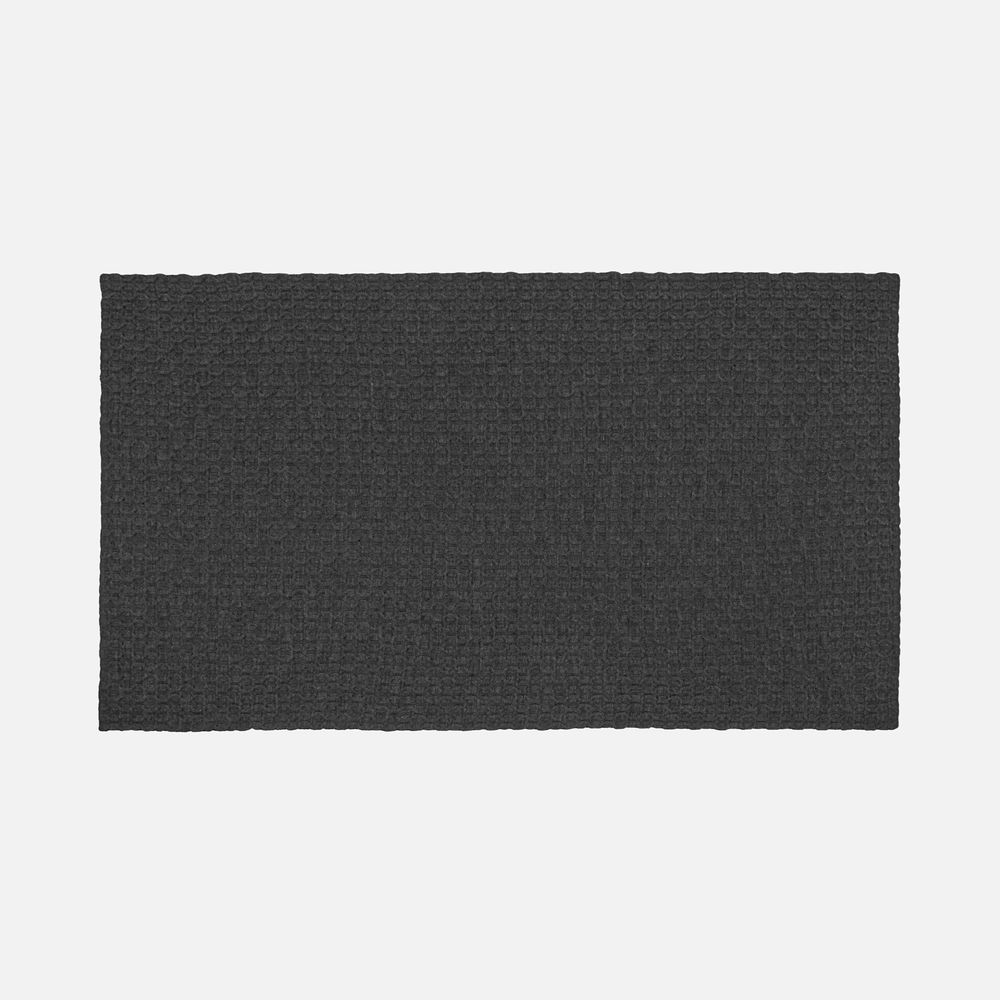 Плед Braidera, темно-серый меланж (асфальт)-2