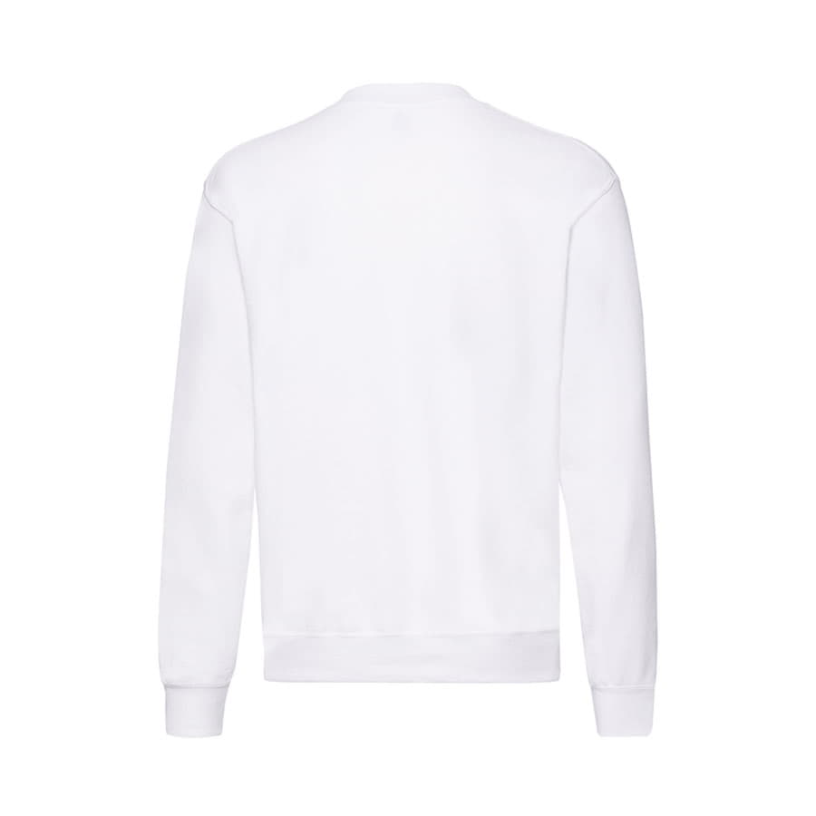 Свитшот с начесом CLASSIC SET-IN SWEAT 260, белый-4