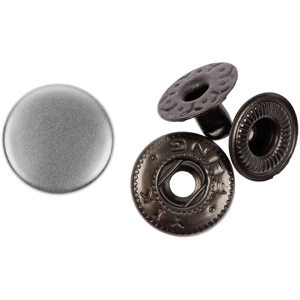 Кнопка Clavis, M, серебристая-1