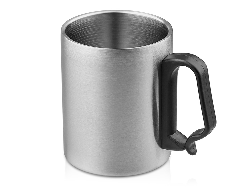 Стальная кружка с двойными стенками Climber Max, 450 мл, черный-0