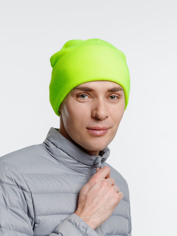 Шапка Urban Flow, салатовый неон-2