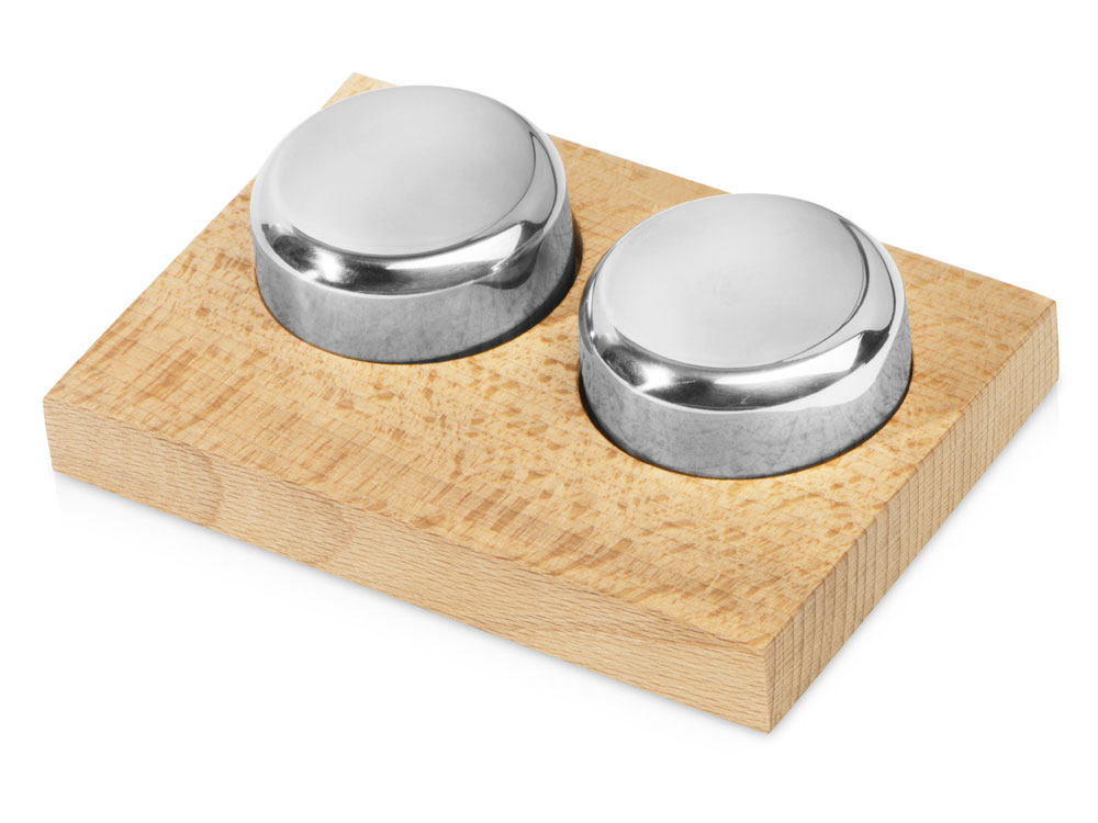 Шайбы для охлаждения виски на подставке Cool and steel-0