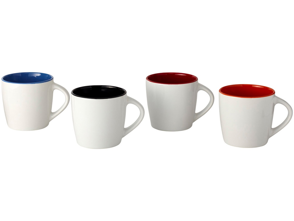 Керамическая чашка Aztec, белый/ярко-синий-4