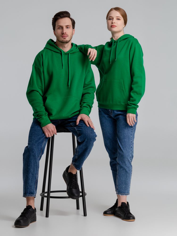 Толстовка с капюшоном Slam 320, ярко-зеленая-9