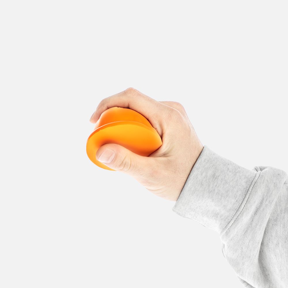 Антистресс «Каска», оранжевый-2