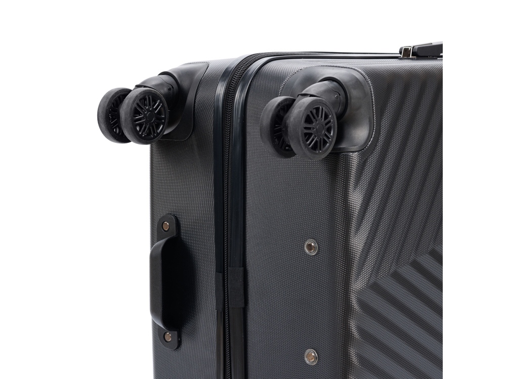 Чемодан TORBER Lama, чёрный, ABS-пластик, 43 х 25,5 х 67 см, 62 л-7