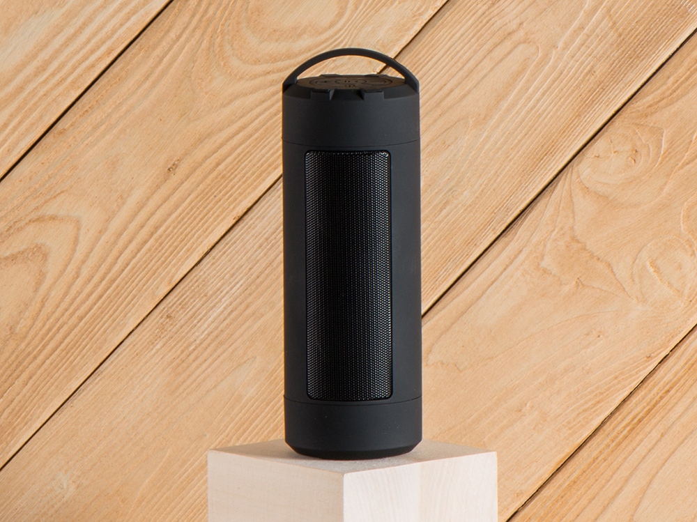 Портативная колонка Rover с защитой от воды, черный-9