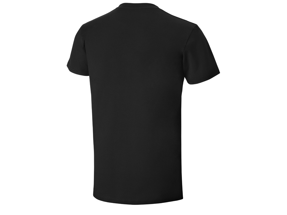 Футболка HD Fit короткий рукав с эластаном, мужская, чёрный-5