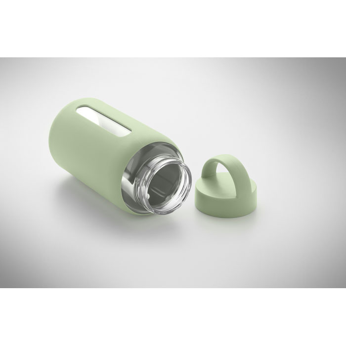 Бутылка стеклянная, зелёная мята-3