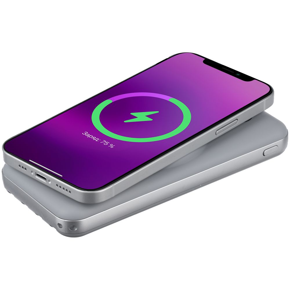 Внешний аккумулятор Omni Pro 10000 мАч, серый-3