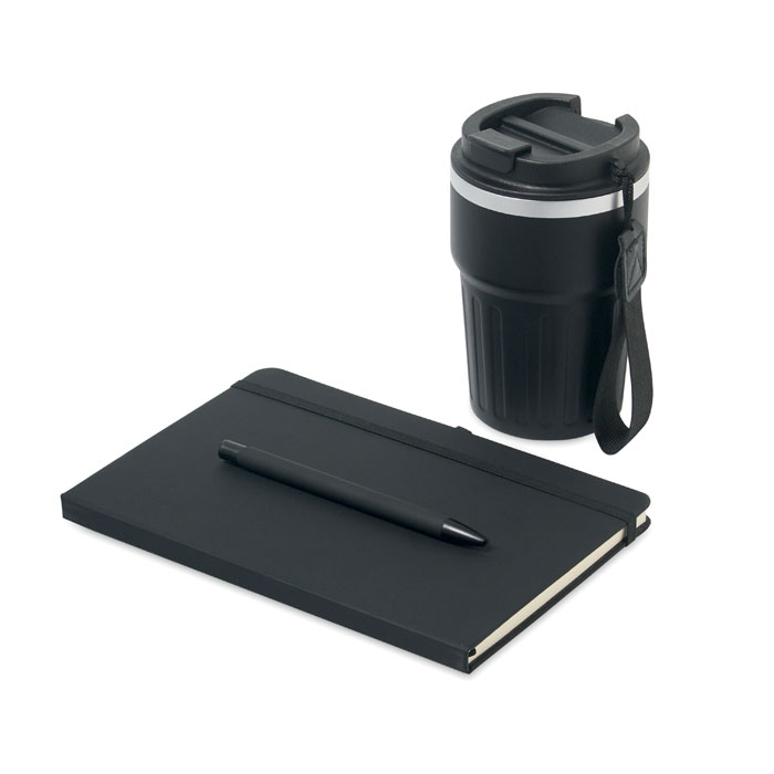 Подарочный набор 3 предмета, черный-9