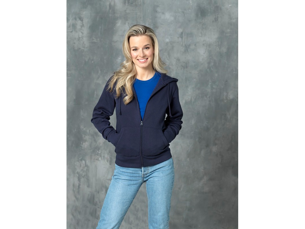 Женская толстовка на молнии Theron, storm grey-4