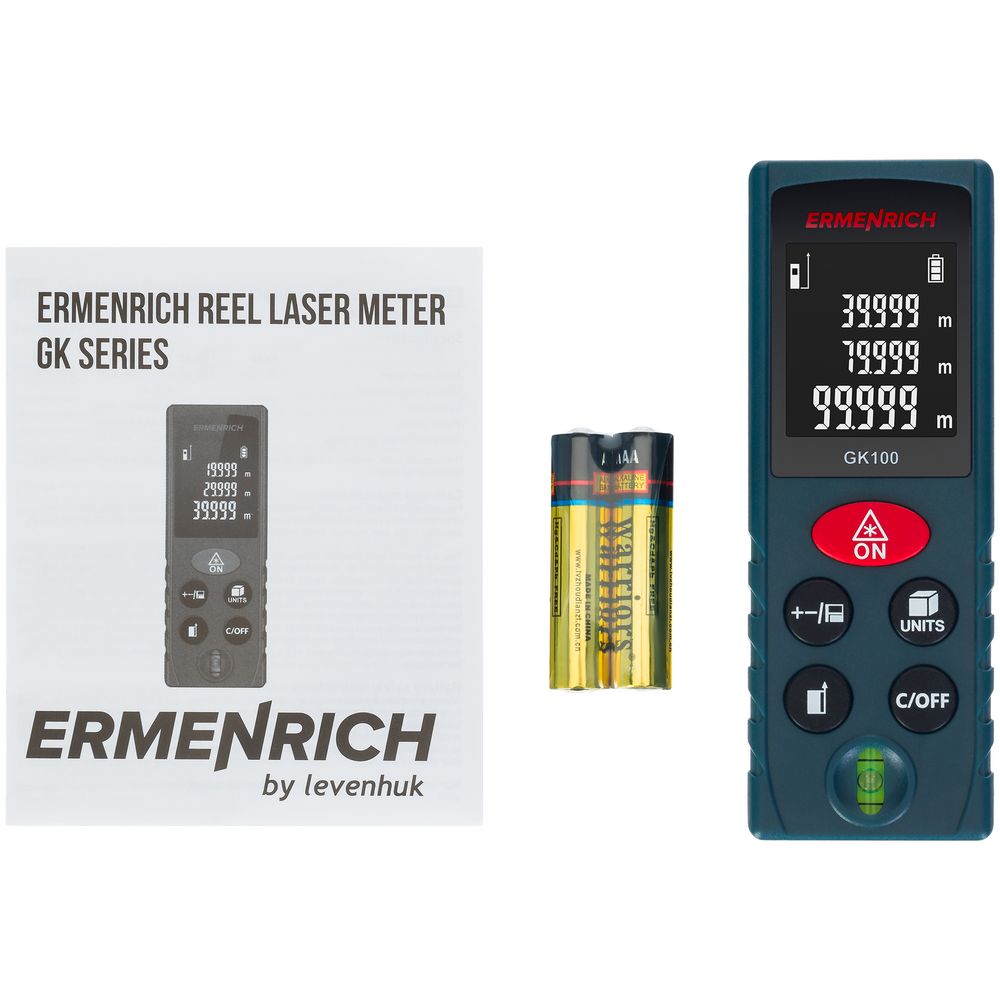 Лазерная рулетка Reel GK100-2
