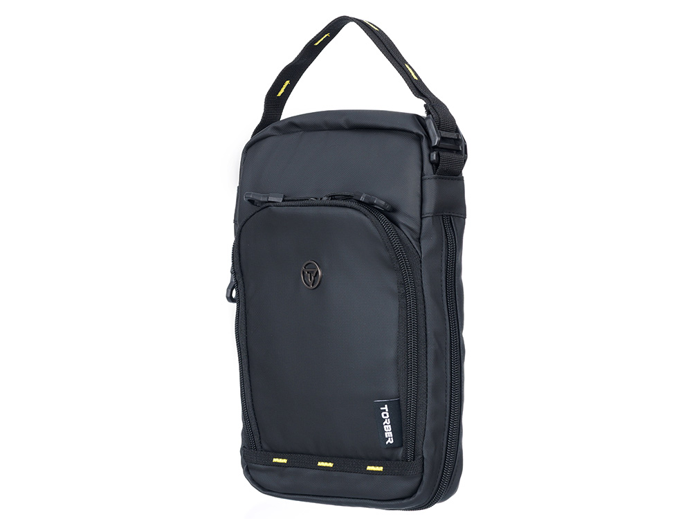 Термосумка для ланча TORBER, чёрный, полиэстер, 20 х 5,5 х 28 см-2