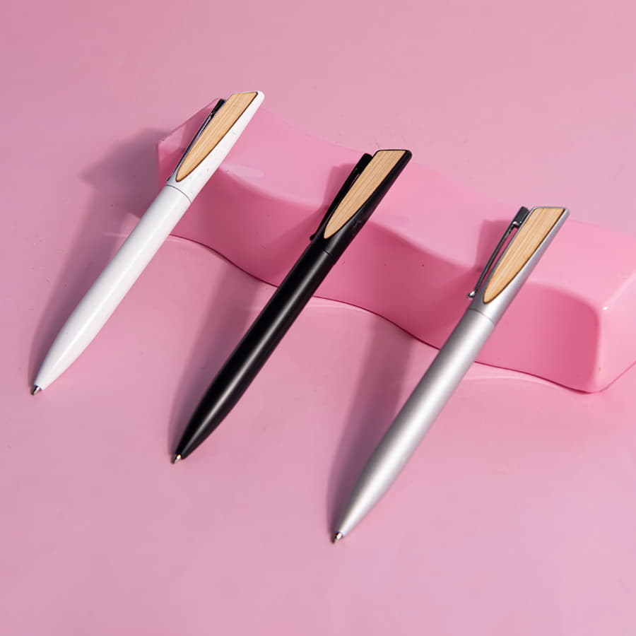 Ручка шариковая SOLO, серебристый-1