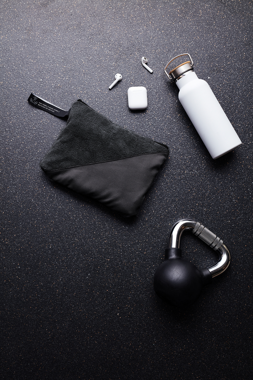 Спортивное полотенце VINGA из rPET, 40x80 см-4