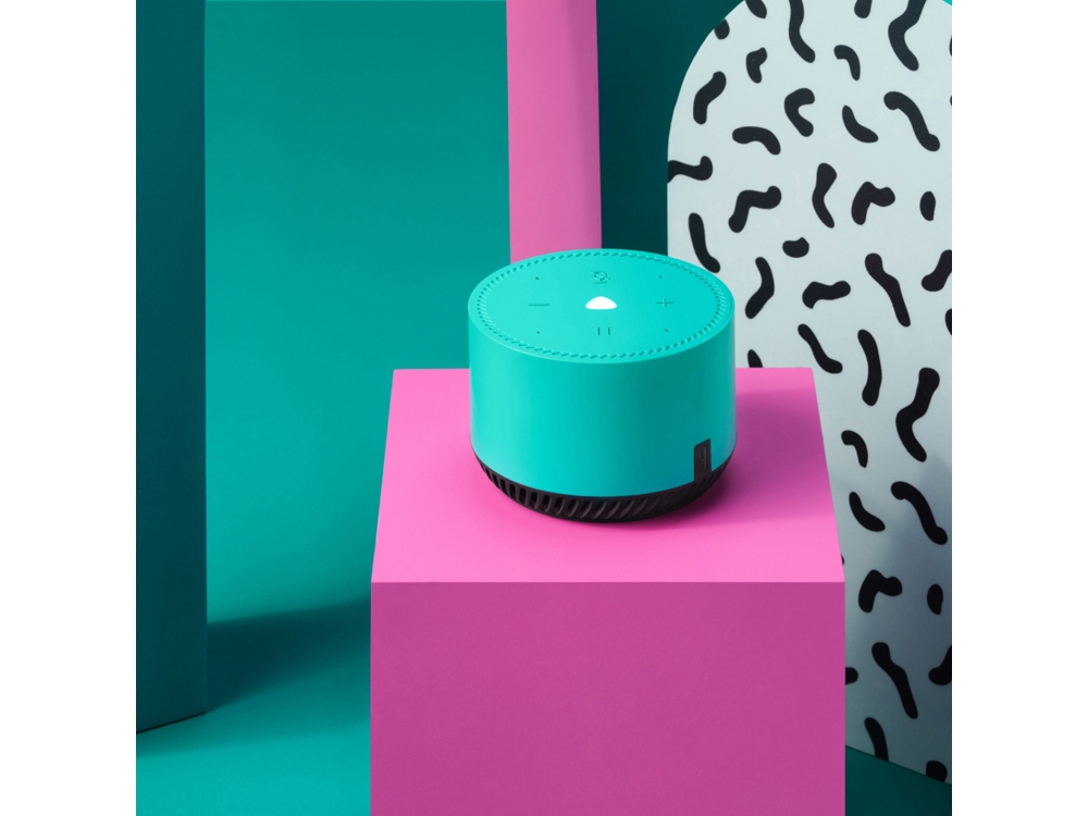Умная колонка ЯНДЕКС Станция Лайт 5Вт, с Алисой, цвет: мята (YNDX-00025G)-3