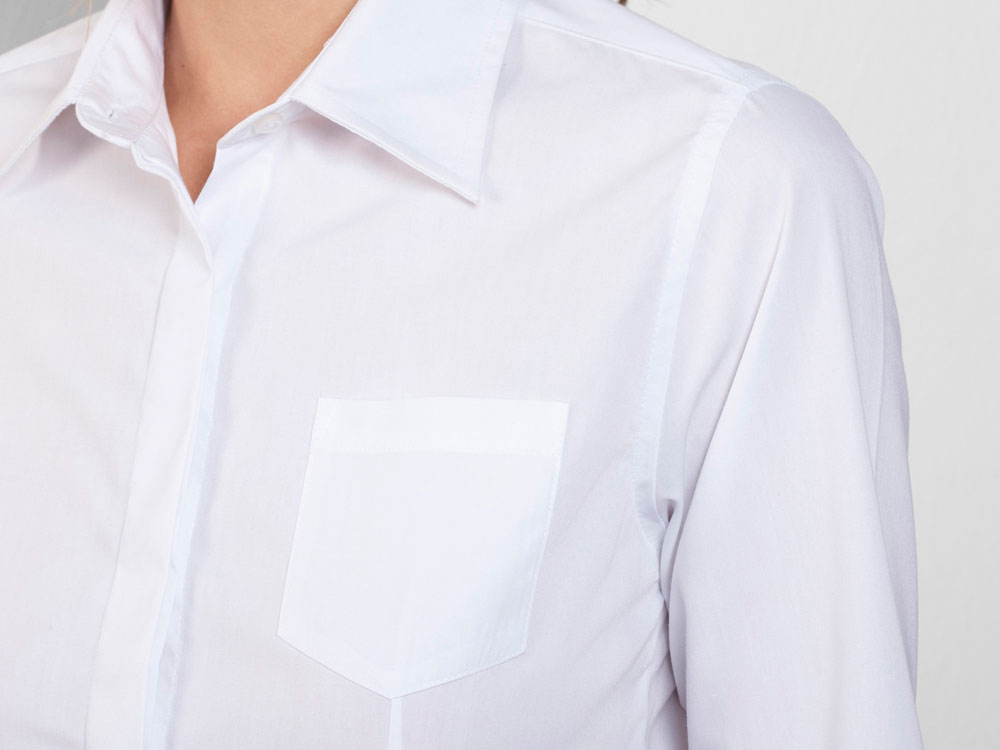 Рубашка Sofia женская с длинным рукавом, белый-5