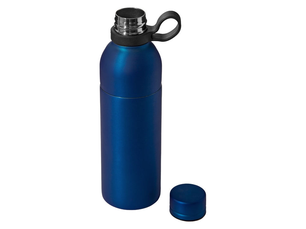 Универсальная составная термобутылка Inverse, 550 мл, синий металлик-1