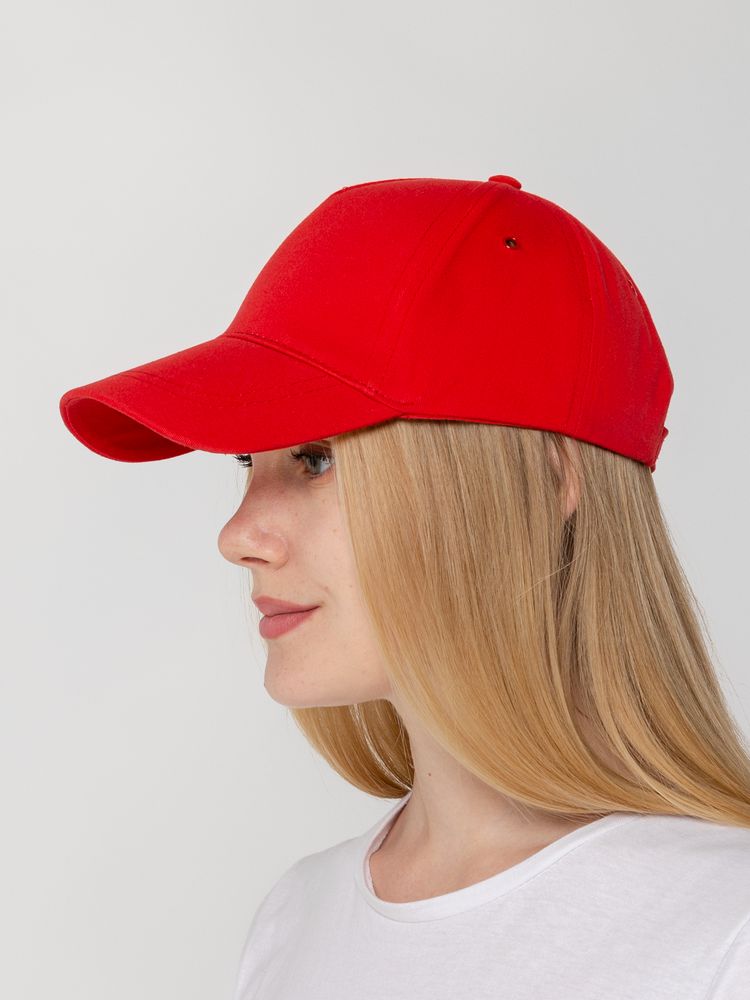 Бейсболка Convention, красная-2