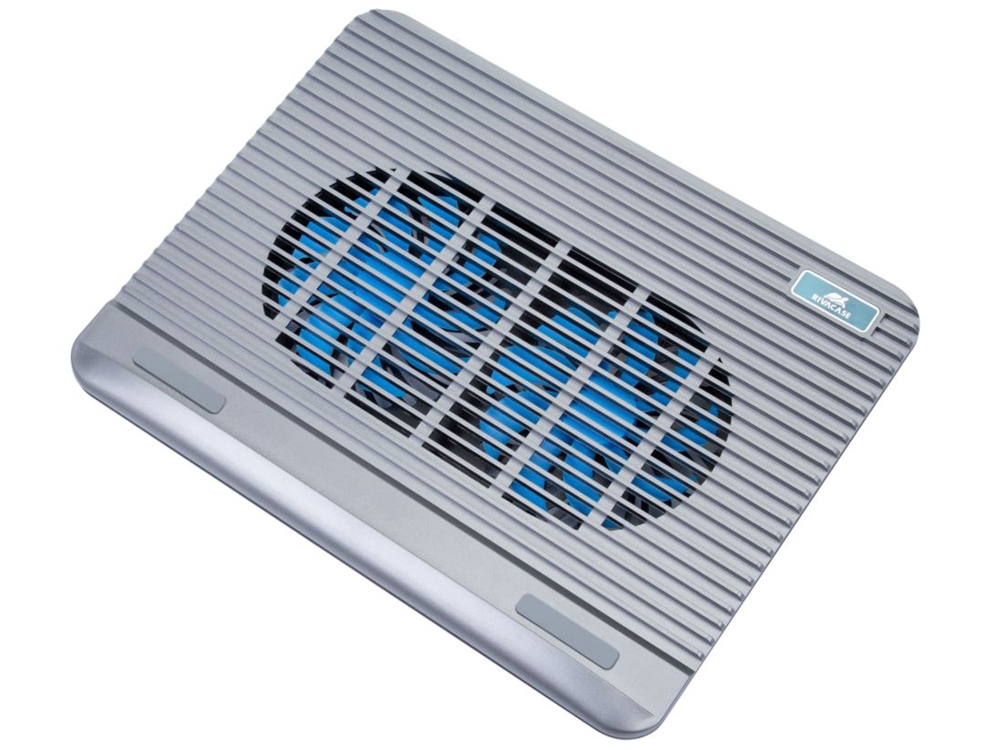 Охлаждающая подставка 5555 для ноутбуков до 15,6, серебристый-1