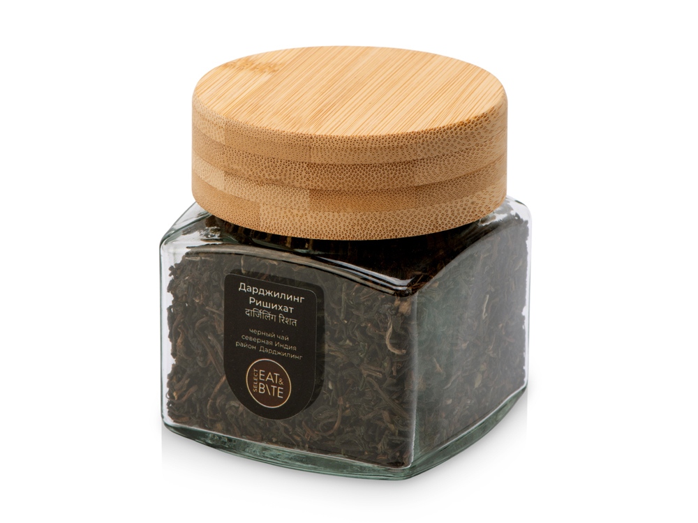 Чай черный, серия Ceremony, Дарджилинг ришихат (Северная Индия), стеклянная банка-0