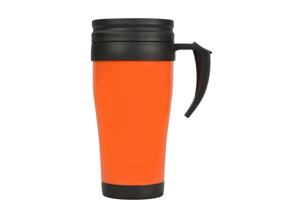 Кружка с термоизоляцией Silence 350мл, оранжевый-2