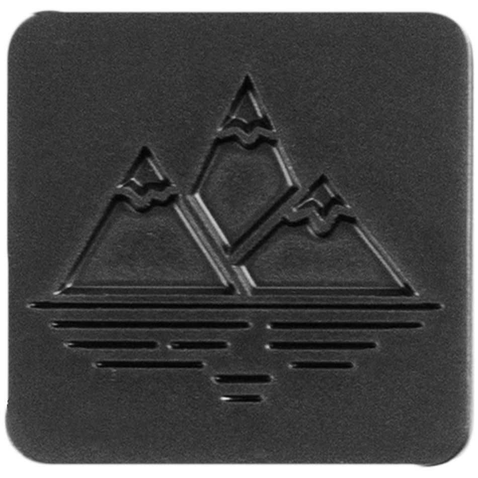 Шильдик на резинку Band, горы-0