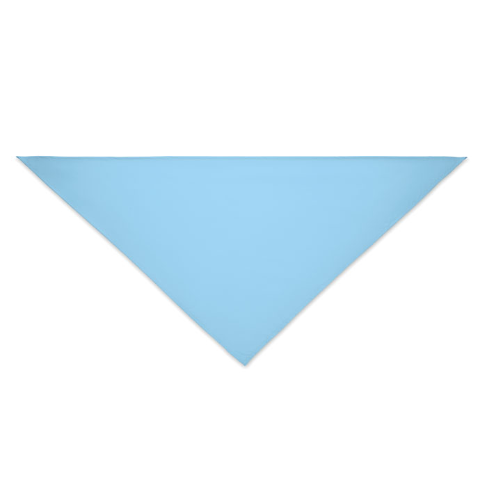 Шарф, голубой-3