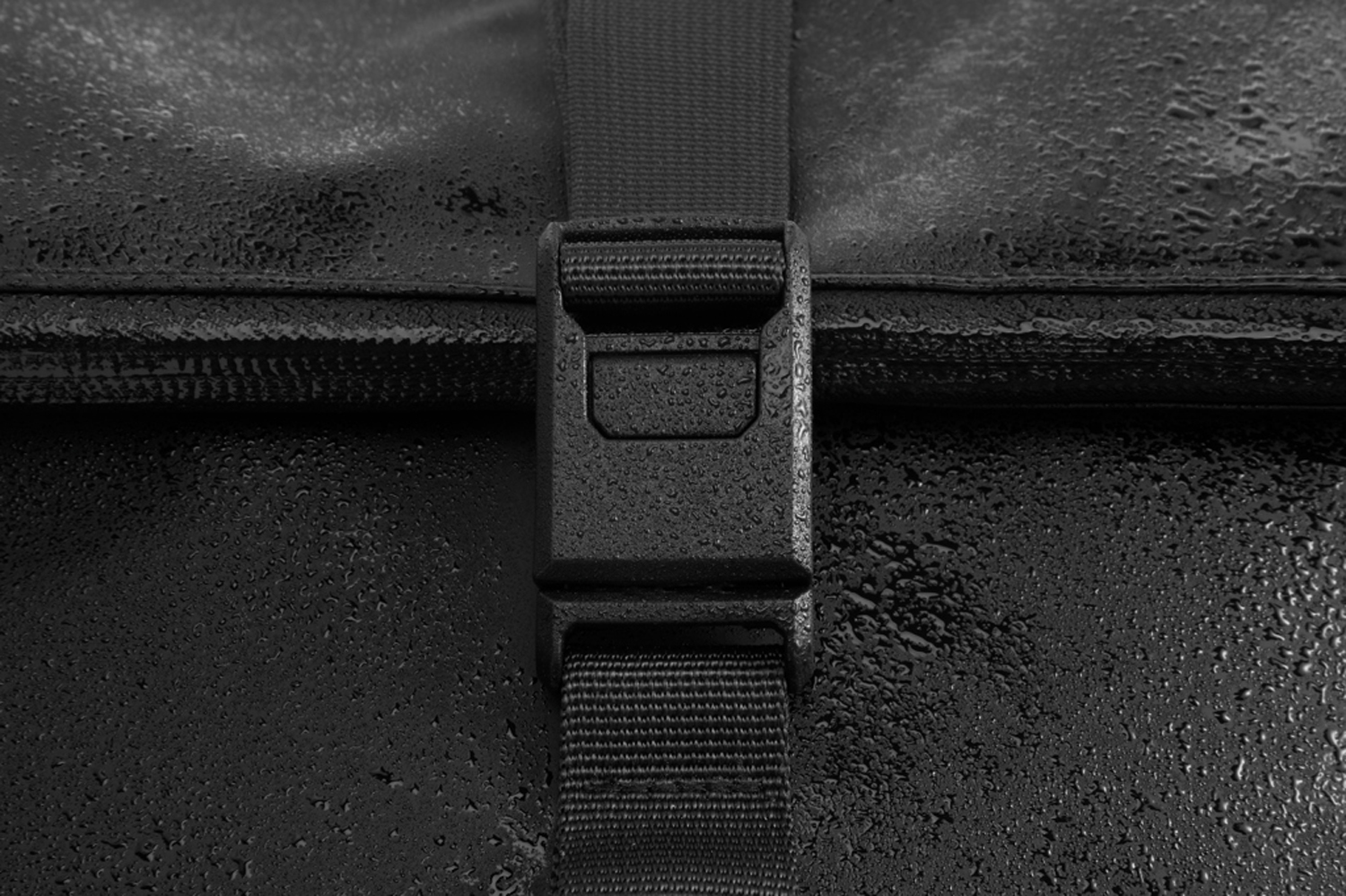 Антикражный водонепроницаемый рюкзак Urban Flap-Top, черный-23