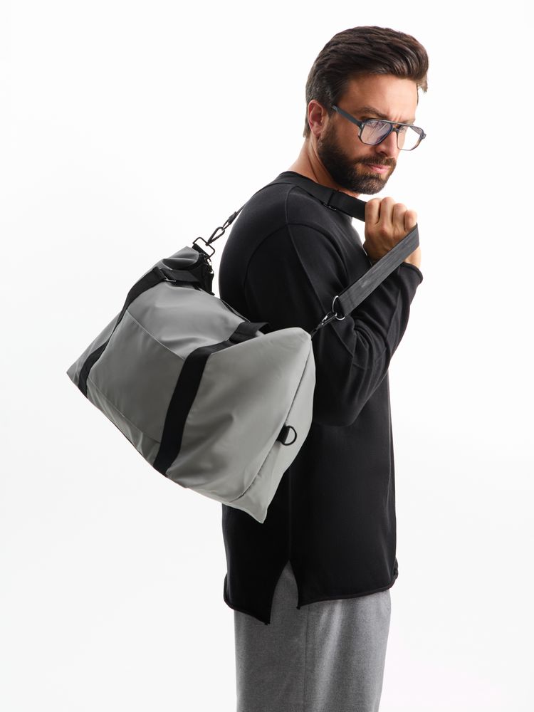 Сумка дорожная Altro, серая-6