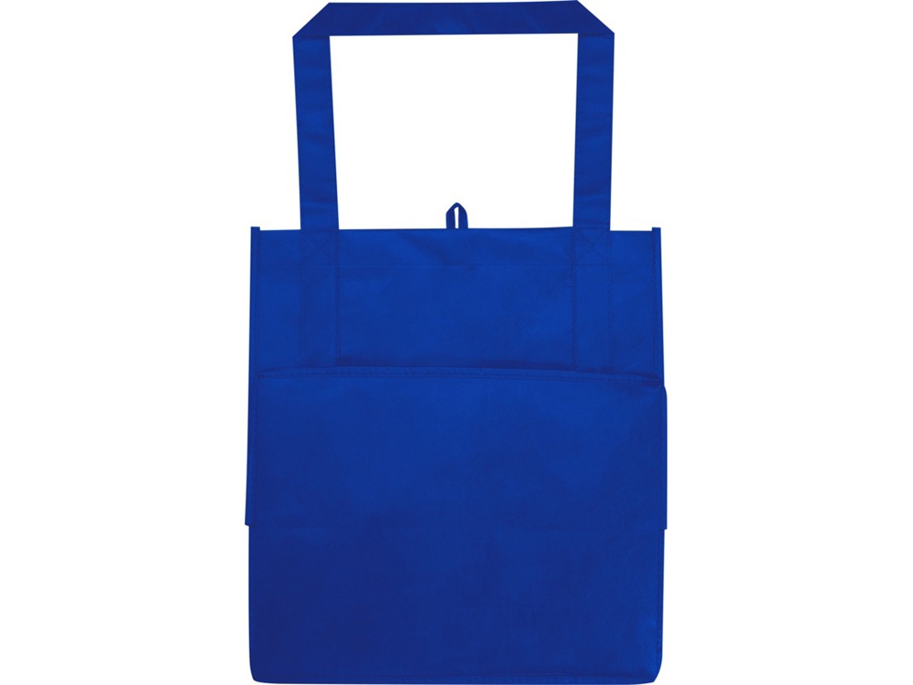 Liberty эко-сумка с прочным днищем объемом 6 л из нетканого материала, переработанного по стандарту GRS, королевский синий-2