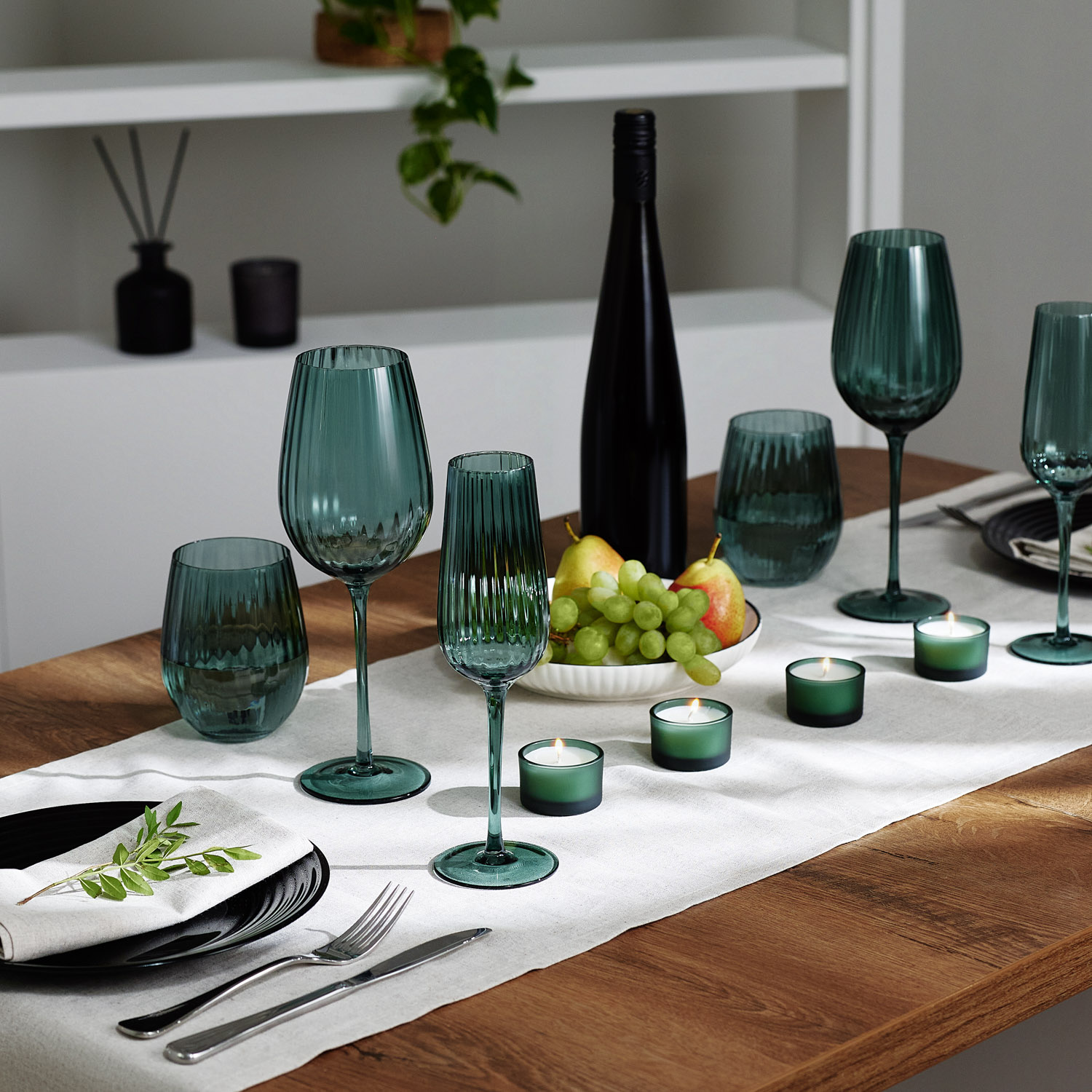 Стакан для воды Капри (Capri), зеленый-8