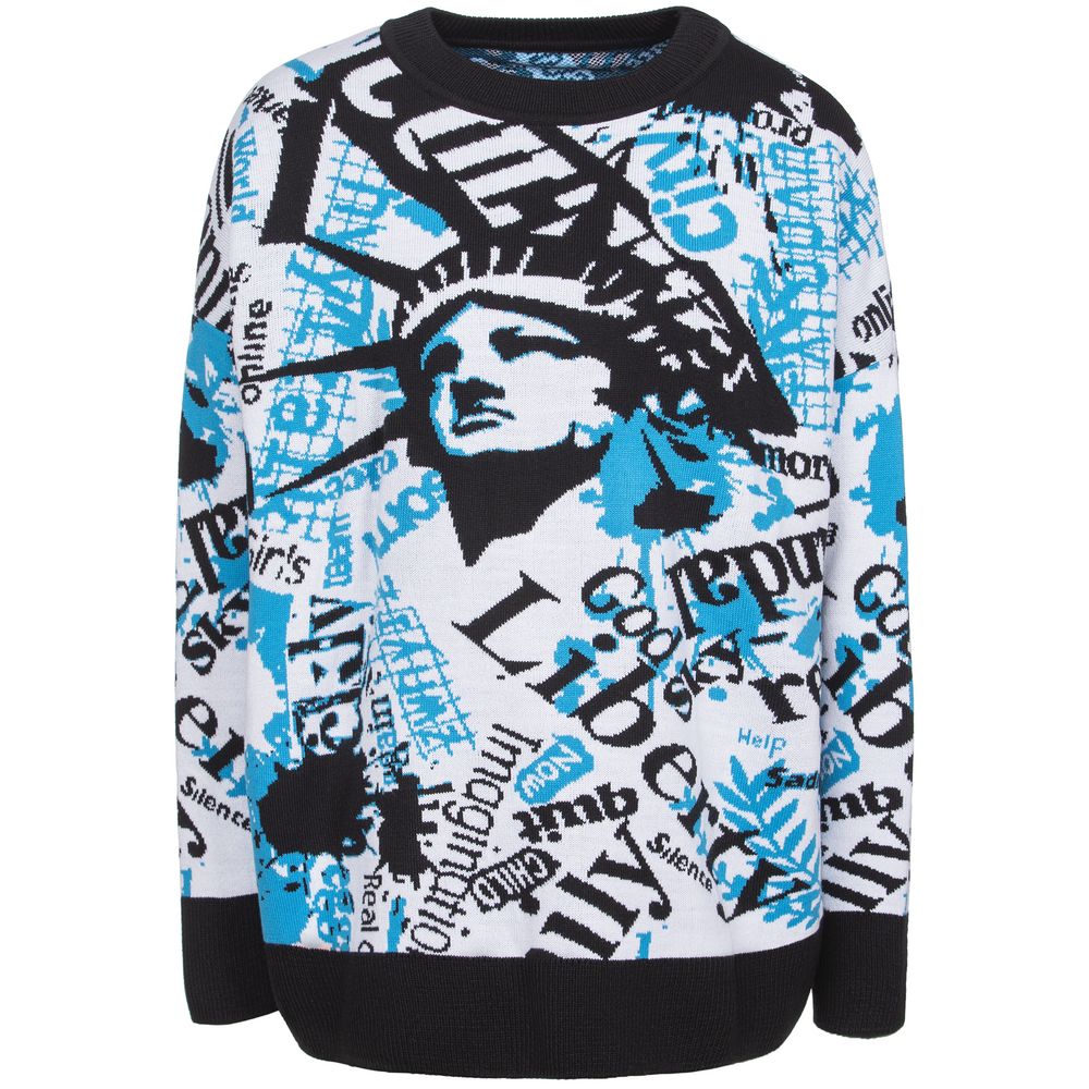 Свитер оверсайз на заказ Tricksy Net, акрил-2