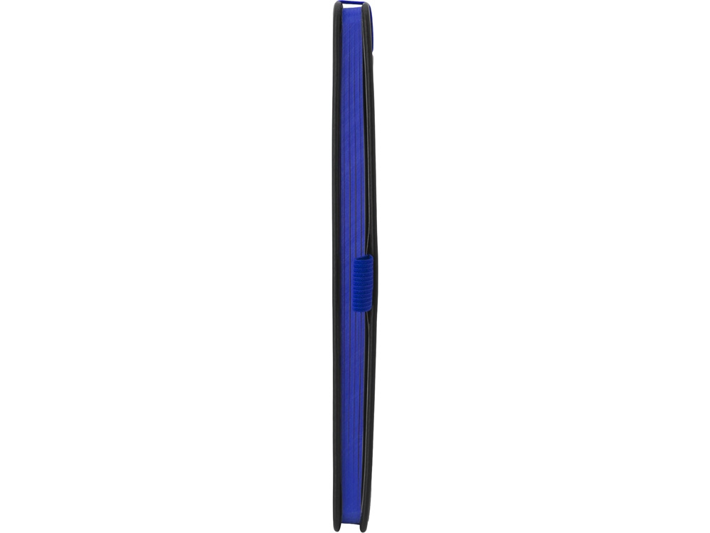 Блокнот ColorNote Black, твердая обложка A5, 80 листов, черный с синим-3