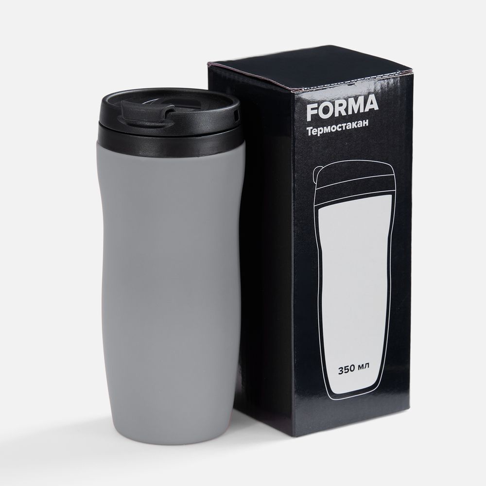 Термостакан Forma, серый-3