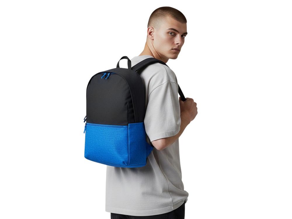 Рюкзак Suburban, черный/синий-7