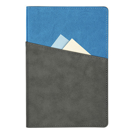 Ежедневник Flexy Smart Porta Nuba Latte A5, Серый/голубой-3
