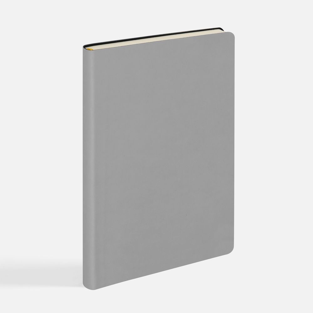 Ежедневник Flex Shall New, недатированный, серый-2