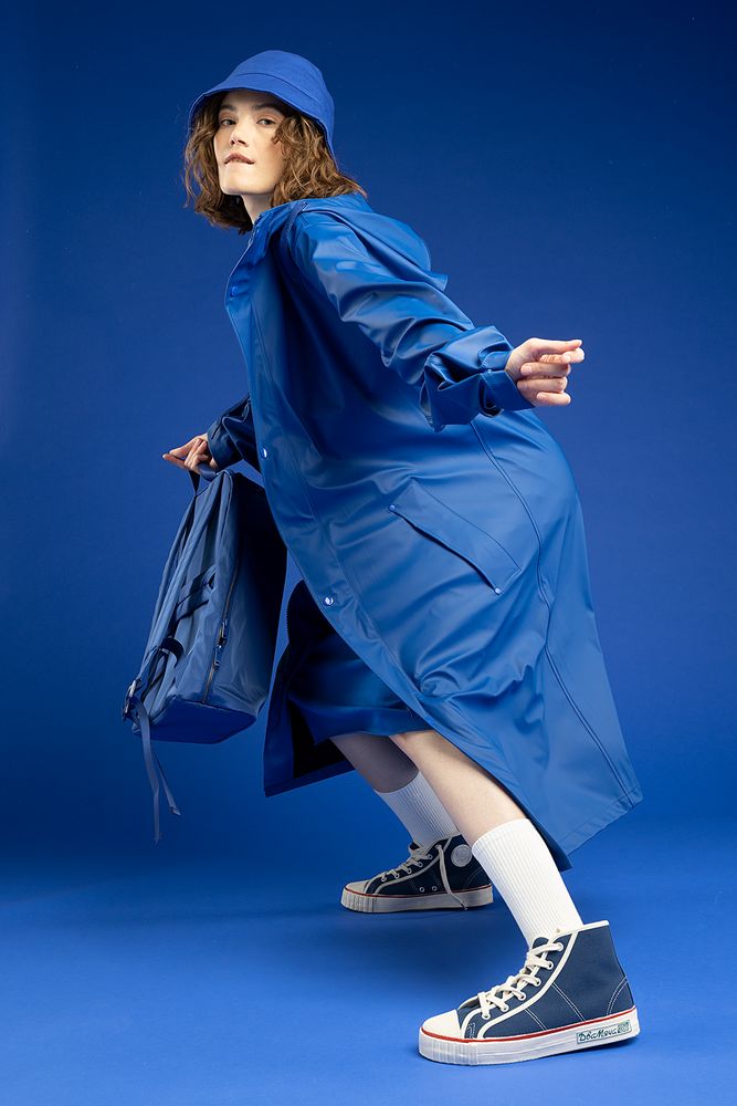 Панама C6, синяя-1